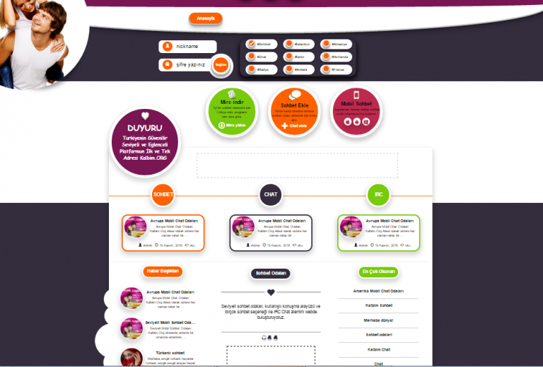 sohbet tema