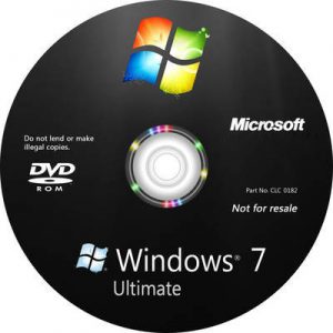windows 7 dvd kapak